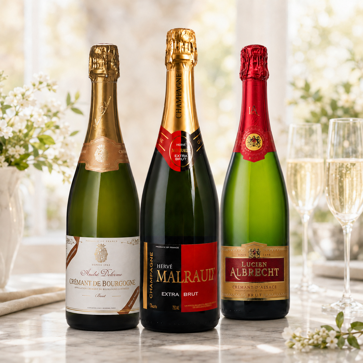 【販売開始】シャンパーニュ入り フランス銘醸地スパークリングワイン3本セット発売のお知らせ